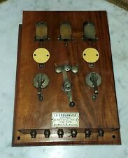 Old telephone standard La Sequanaise Electrique, telephone .. switch