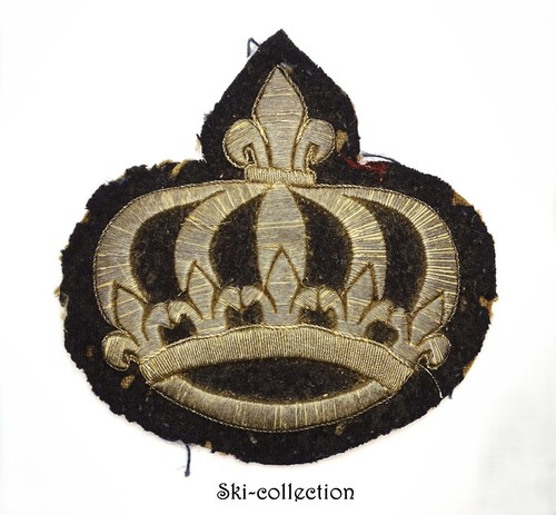 Couronne brodés schabraque - couronne,