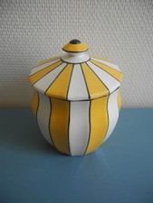 magnificent earthenware pot De Bruyn Fives Lille french earthhenware jar pot art 1900