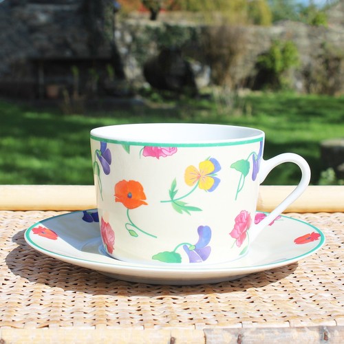 Tasse thé soucoupe en - à, +
