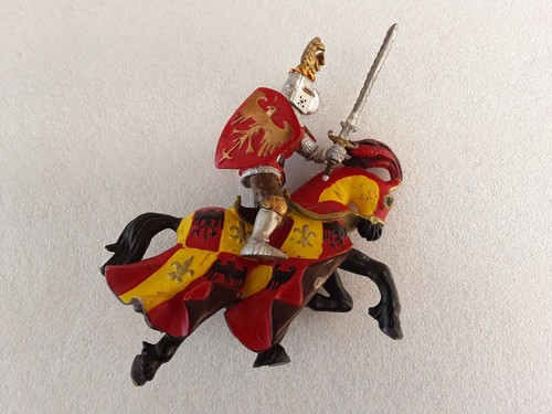 Papo 2002 chevalier destrier - papo,