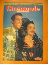 Cinémonde N° 843 du 02/10/1950- Luis Mariano et Carmen Sevilla dans "Andalousie"
