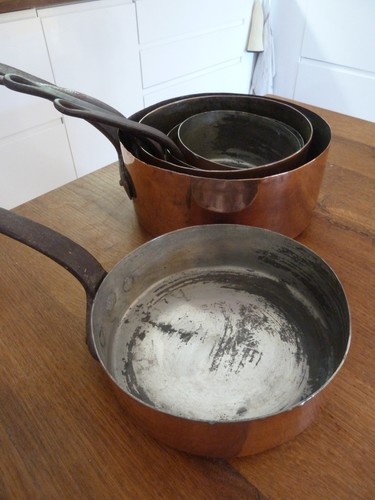 Lot casseroles mauviel - casseroles,