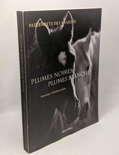 Plumes noires - plumes, blanches