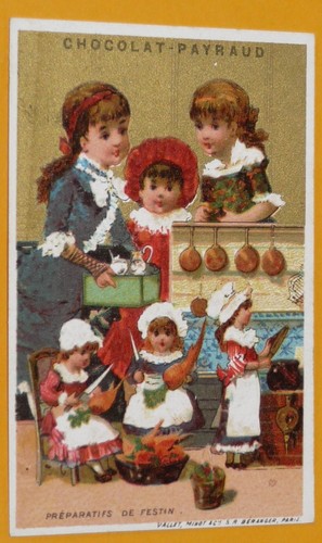 Chromo 1885 1905 chocolat - 1885-1905,