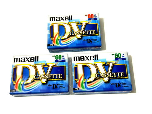 Lot video maxell - dt, 1