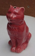 rare beautiful old superb piggy bank cat slipper Onnaing?