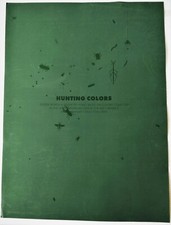 HELMO/ISSEY MIYAKE affiche originale exposition "HUNTING COLORS" 2009