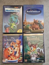 Lot De 4 DVD DISNEY Neuf /