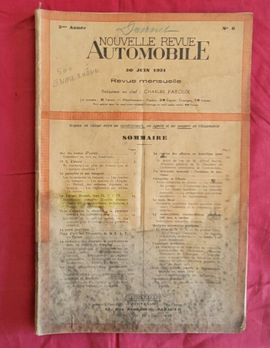 Revue automobile juin - , /