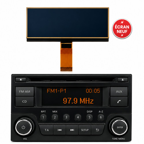 Ecran lcd radio compatible - ecran,