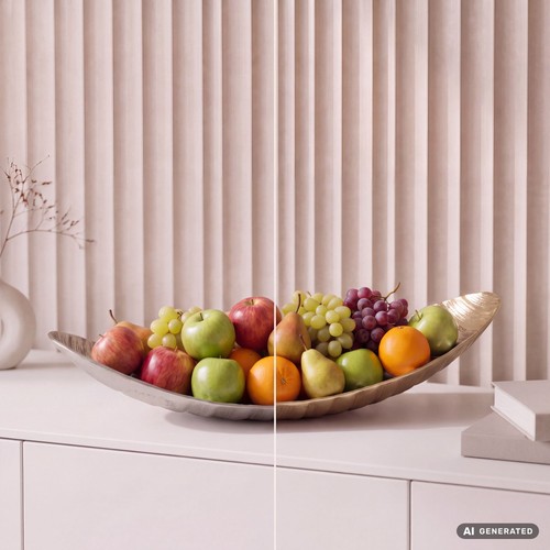 Coupe fruits aluminium - fruits, 60cm