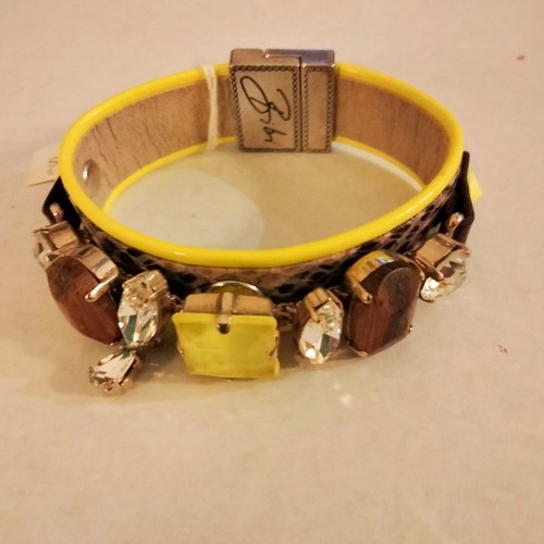 Bracelet bibi cuir serpent - ",