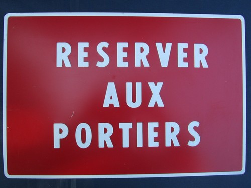 Plaque panneau rouge blanc - panneau,