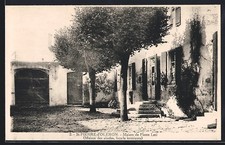 Old postcard Saint-Pierre-d'Oléron, Maison de Pierre Loti, Maison des aïeules, façade in 