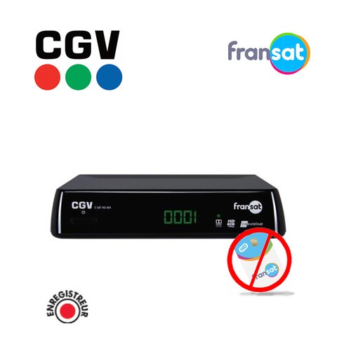 Cgv décodeur satellite - cgv,