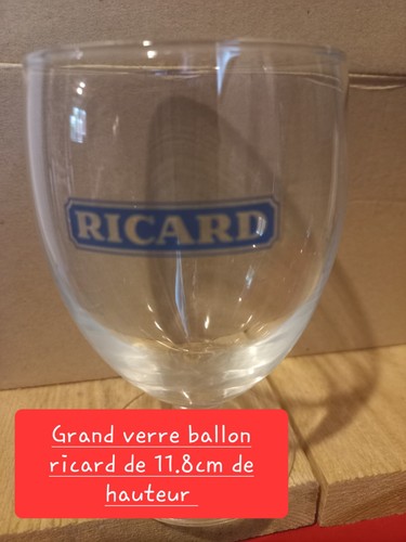 Grand verre ballon ricard - ballon,