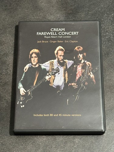 Cream farewell concert - concert, dvd
