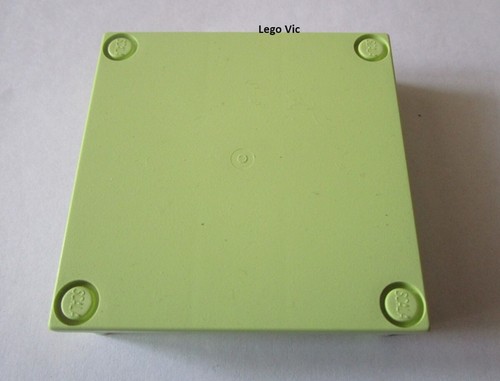 Lego 6965 table light lime - table,