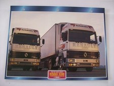 CARTE FICHE CAMION TRACTEUR