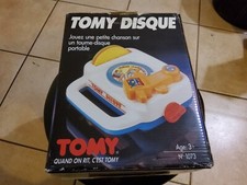 VINTAGE  / JOUET TOMY  DISQUE / Complet Avec Ses 4 Disques ( Fonctionnel ) TBEG