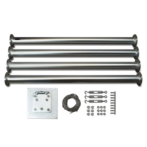 Tour mât 4m accessoires - tour, de