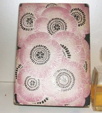 René Lalique pour Roger Gallet coffret pour le flacon Pavots d' Argent, relief