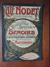 Catalogue semoirs AF Nodet