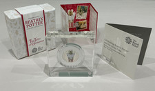 The Royal Mint Beatrix Potter The Tailor of Gloucester Silver Proof Colour 50p