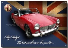 MG MIDGET Métal Signe