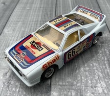 MIRA LANCIA RALLY 037 MARTINI PALE BLUE 1980s VINTAGE SPAIN 1:25 DIECAST 1021