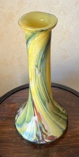 Vase Soliflore - Jean-Pierre Cinquilli - Verrerie d’art - Hauteur 28 cm