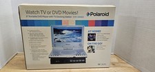 New Polaroid PDM-0990DS 9" Portable DVD Player with TV Docking Station, NOS! 