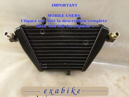 Radiateur huile pour moto - radiateur, a
