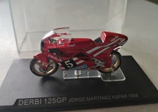 1/24 Scale IXO Moto Model - Derbi 125GP Jorge Martinez Aspar 1988