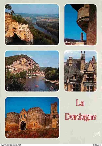 Carte postale dordogne - postale,