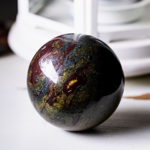 Boule jaspe sang - boule, de