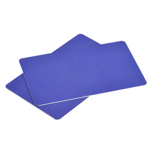 Pvc cartes bleu carte 30mil - pvc,