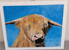 TABLEAU ACRYLIQUE VACHE