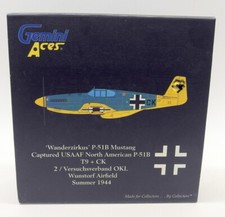 Gemini Aces 1/72 Scale Diecast GALFT2007 P-51 B Mustang Captured Wunstorf 1944