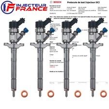 4x 0445110188 Bosch Injecteur