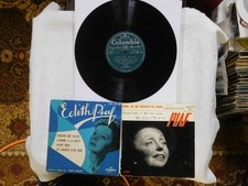 Edith Piaf : Lot 1x 33 tours