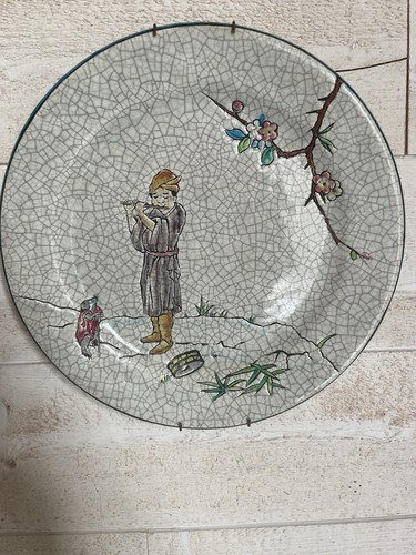 Assiette émaux gien - assiette, de