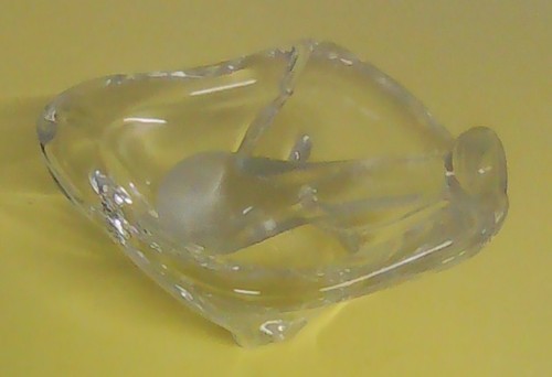 Cendrier cristal marque - cendrier,