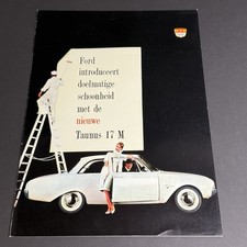 FORD TAUNUS 17M / 4p folder brochure / NL Dutch