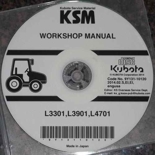 Kubota l3301 l3901 - kubota,