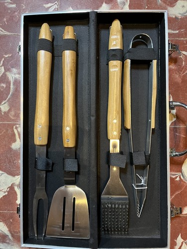 Kit ustensiles barbecue - ustensiles,