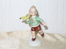 Figur En Porcelaine "Garçon