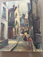 Tableau Huile sur toile Paris