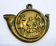 2544/7          OLD     MEDAL SAINT HUBERT bronze    (1)